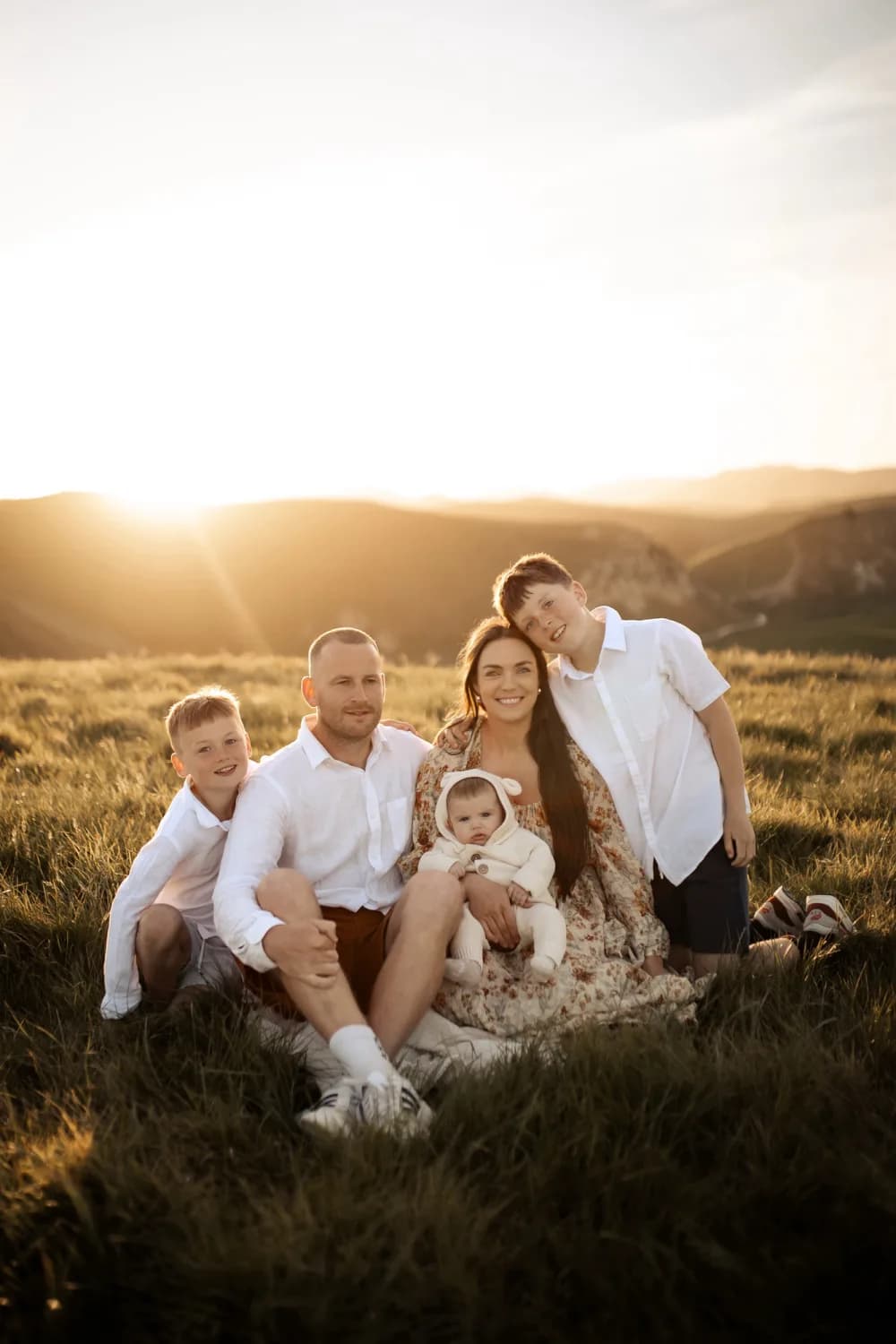 The Edwards family in Hawke’s Bay