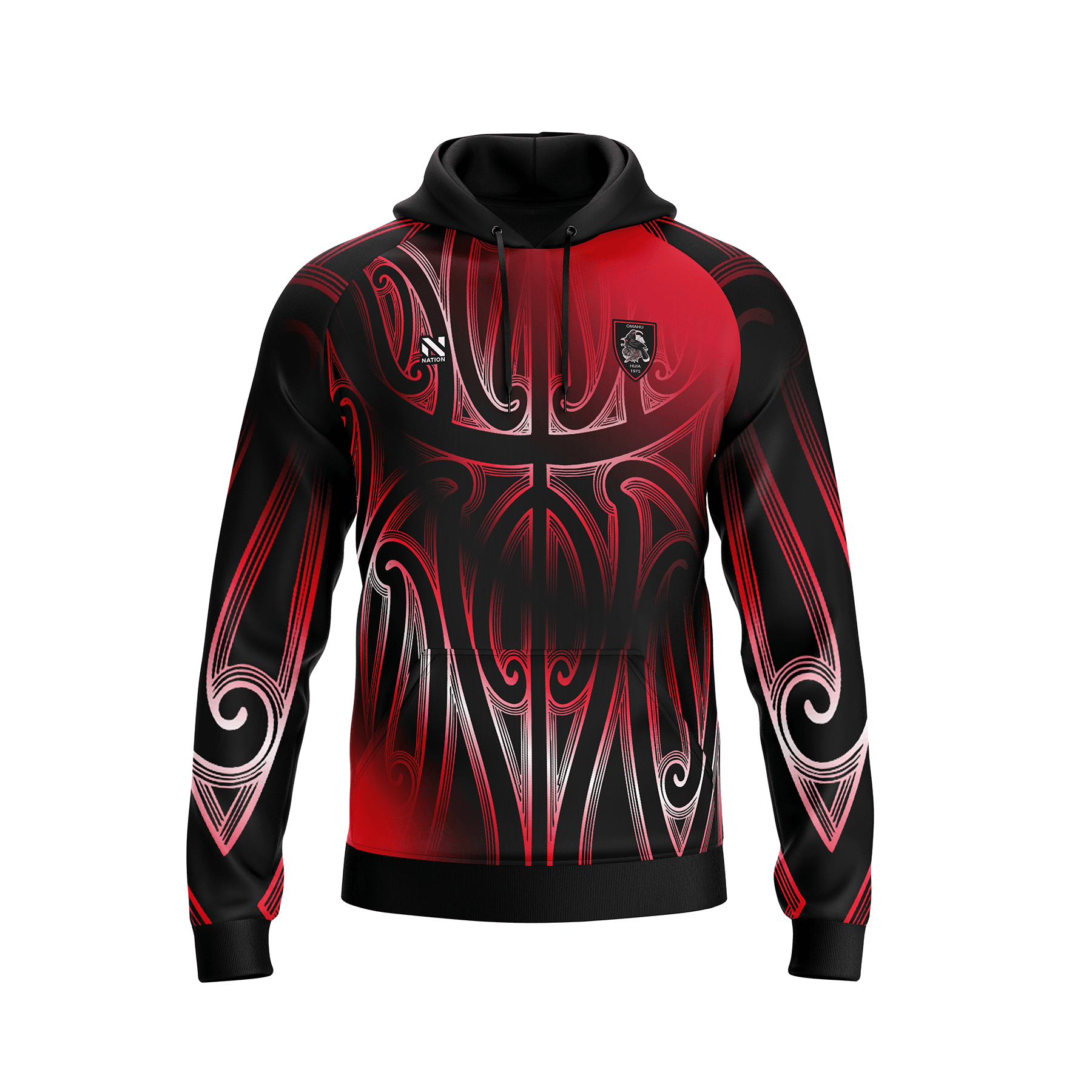 Omahu Huia - Sublimated Hoodie